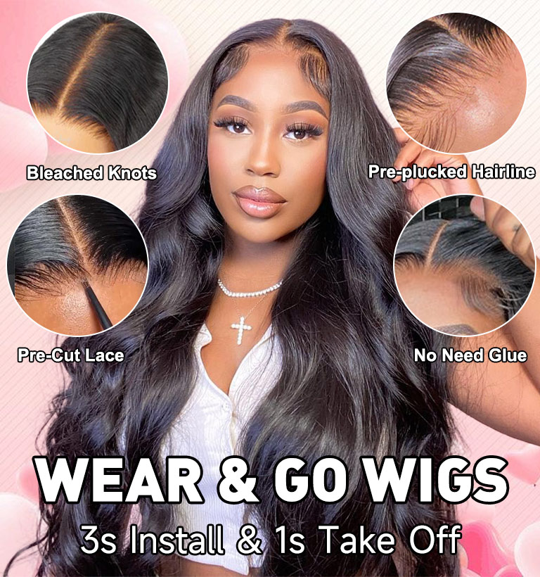 Transparent Lace Wigs | Long Water Wave Wigs -Yolissa Hair