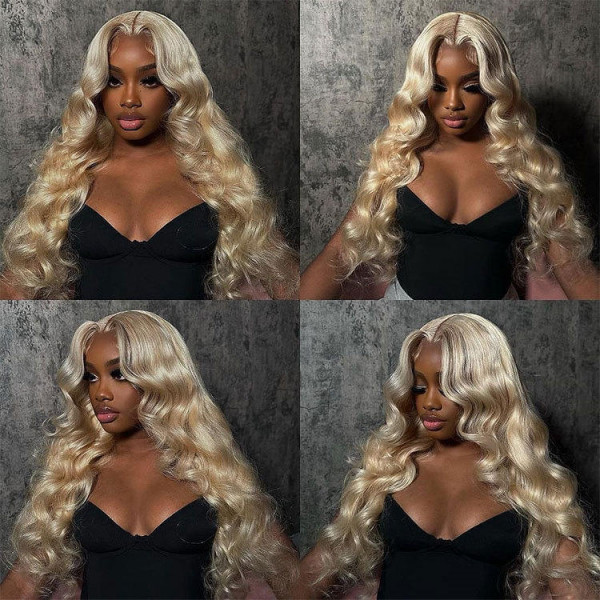 Real hair blonde wigs sale
