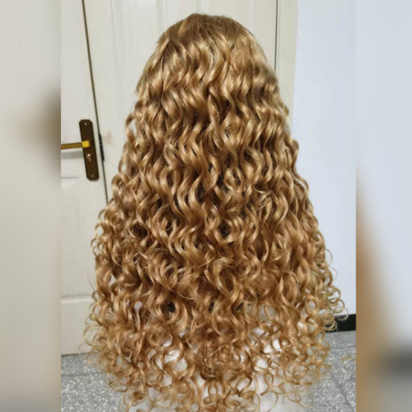 Loose Curly Wigs 27 Honey Blonde Loose Curl Wigs Yolissa Hair