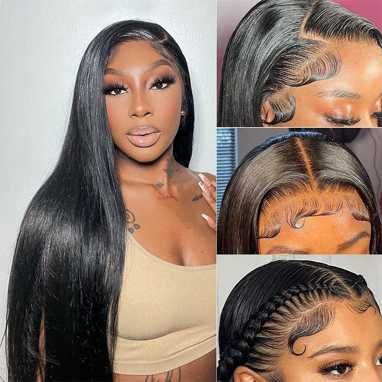 Straight Hair 16-40 Inch Long Lace Front Wigs -Yolissa Hair